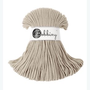 Bobbiny Junior 3mm, Beige