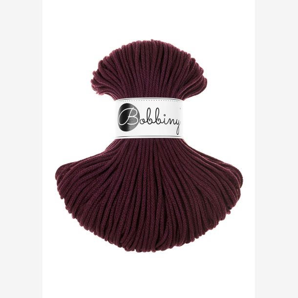 Bobbiny Junior 3mm, Burgundy
