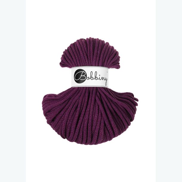 Bobbiny Premium 5 mm, Aubergine