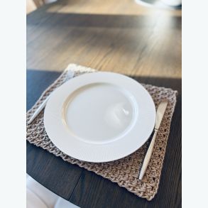 Firkantet bordbrikke