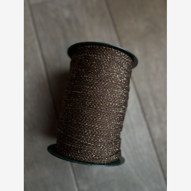 Nr 8a -Brun Gullglitter