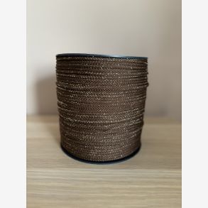 Nr. 8a- Brun gullglitter