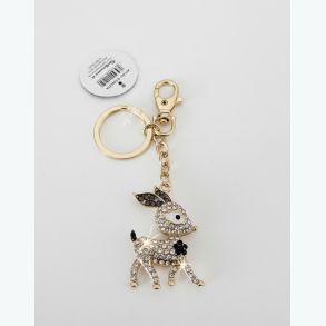 Veskepynt/n�kkelring - bambi