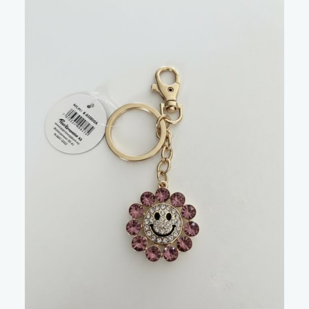 Veskepynt/n�kkelring - blomst