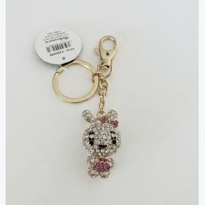 Veskepynt/n�kkelring - kanin